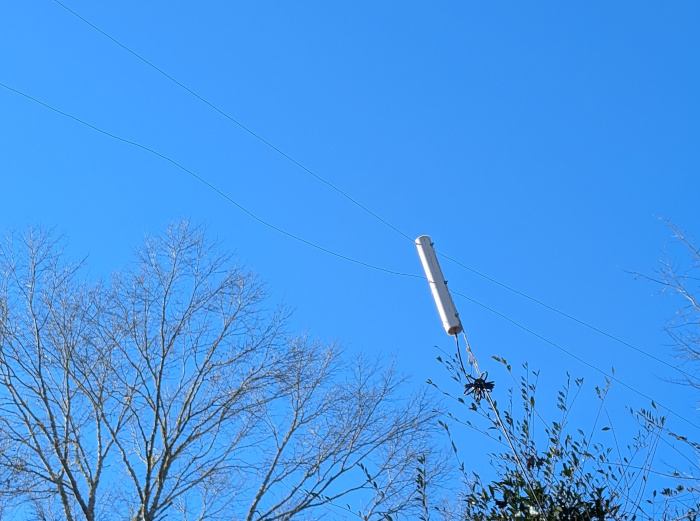 40-20m fan dipole center